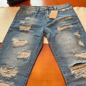 Destroyed Men’s Jeans